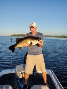 8.2 pound lake toho giant bass