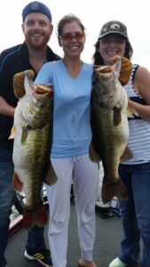 Double up of big bass
