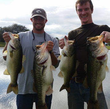 Lake Toho bass fishing smash down