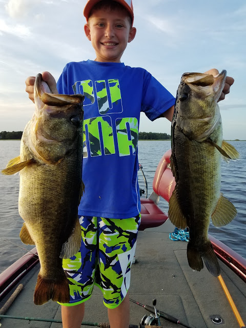 Lake Toho fishing trip lunker