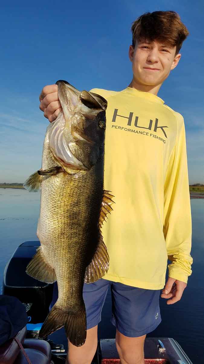 8.8 pound lake Toho bass