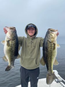 Two big Lake Toho bass