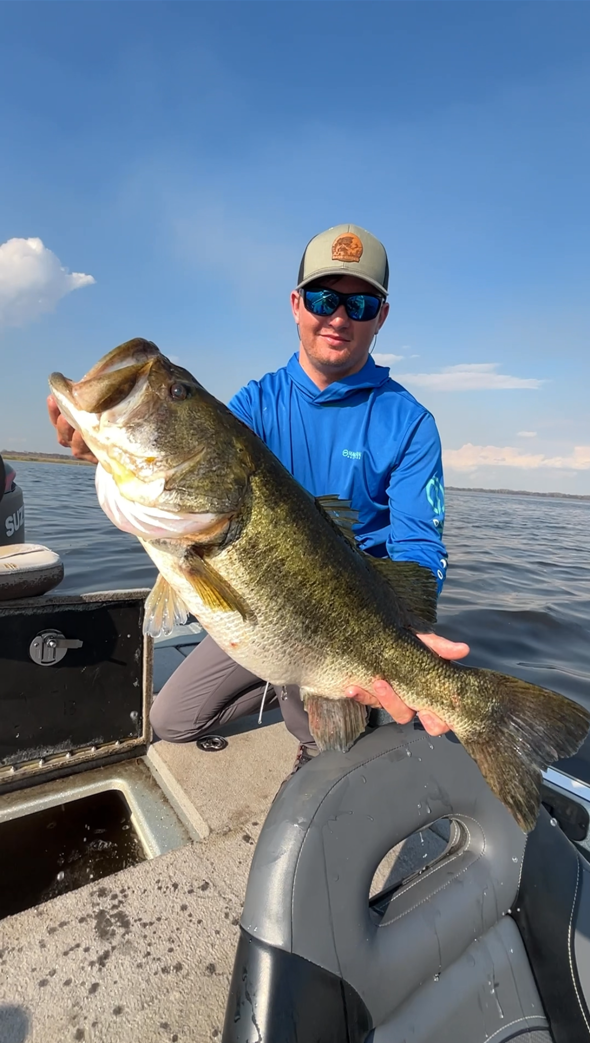 12 pound lake toho bass