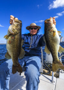 pair of lake toho bass